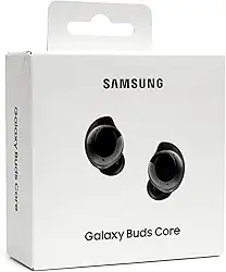 Samsung Galaxy Buds Core SM-R410 (2025) | Estoque latino-americano | Bluetooth 5.4 | Cancelamento de ruído ativo | reprodução contínua de até 35h de reprodução de música preta - (preto)