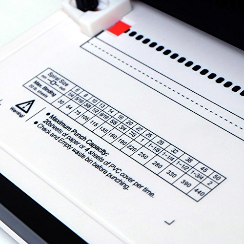 Trubind Coil-Binding Machine - With Electric Coil Inserter And Foot Pedal - Tb-S20Ap - Professionally Bind Books And Documents - Home Or Office Use - Adjustable Hole Punching And Paper Sizes #TOP3