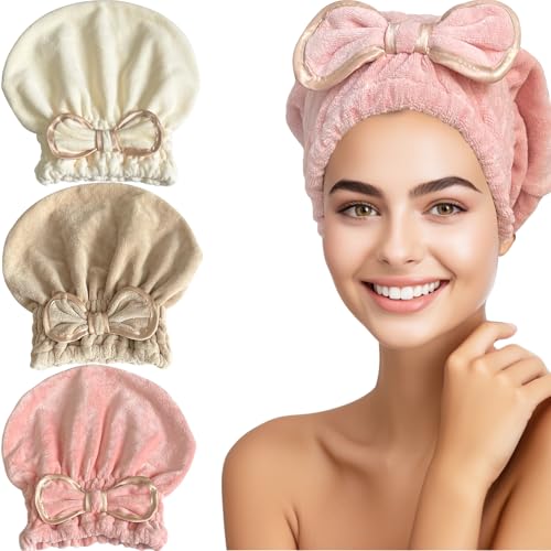 Bonnet à séchage rapide en microfibre pour protéger les cheveux mouillés - 2