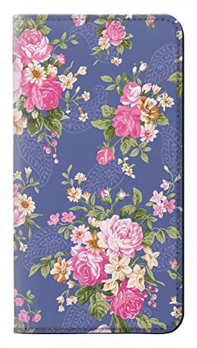 Housse cuir pour Samsung Galaxy A36 finition vintage flower de qualité