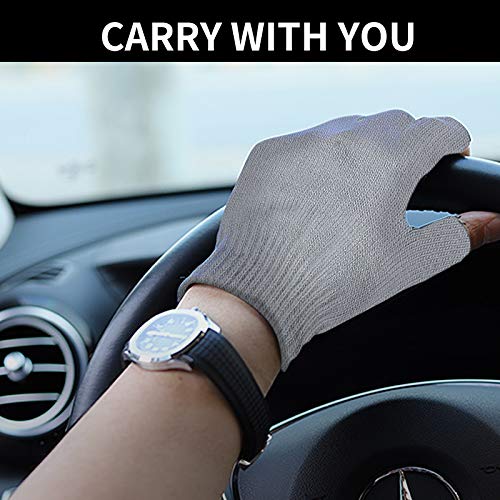 2 Pairs USB Heated Gloves for Men and Women, USB 2.0 Powered Stripes Heating Pattern Knitting Wool Heating Mittens Hands… - Image 7