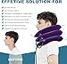 Pogcay Cervical Neck Traction Device, Neck Stretcher, Neck Traction Device for Neck Pain Relief, Cervical Neck Traction Device, Inflatable Neck Brace & Neck Decompression(Purple)