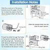 41A5034 Safety Sensor Kit, Replacement for Craftsman/Chamberlain/Liftmaster Garage Door Sensor, Compatible with Liftmaster/Chamberlain/Craftsman Garage Door openers Made After 1997 #2