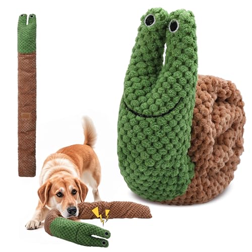 Treetopone Giocattolo da fiuto per cani, giocattolo intelligente, giocattolo per cani, intelligenza per cani, a forma di lumaca, giocattolo interattivo, regalo di compleanno