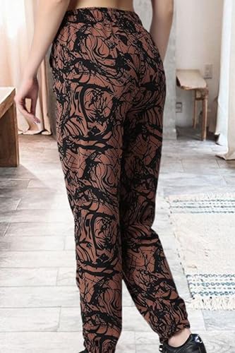 Image of POPWINGS Casual Printed Joggers for Women || Stylish Western Women Joggers for Summer || Pull-On Women Joggers Pants || Women Joggers for Summer