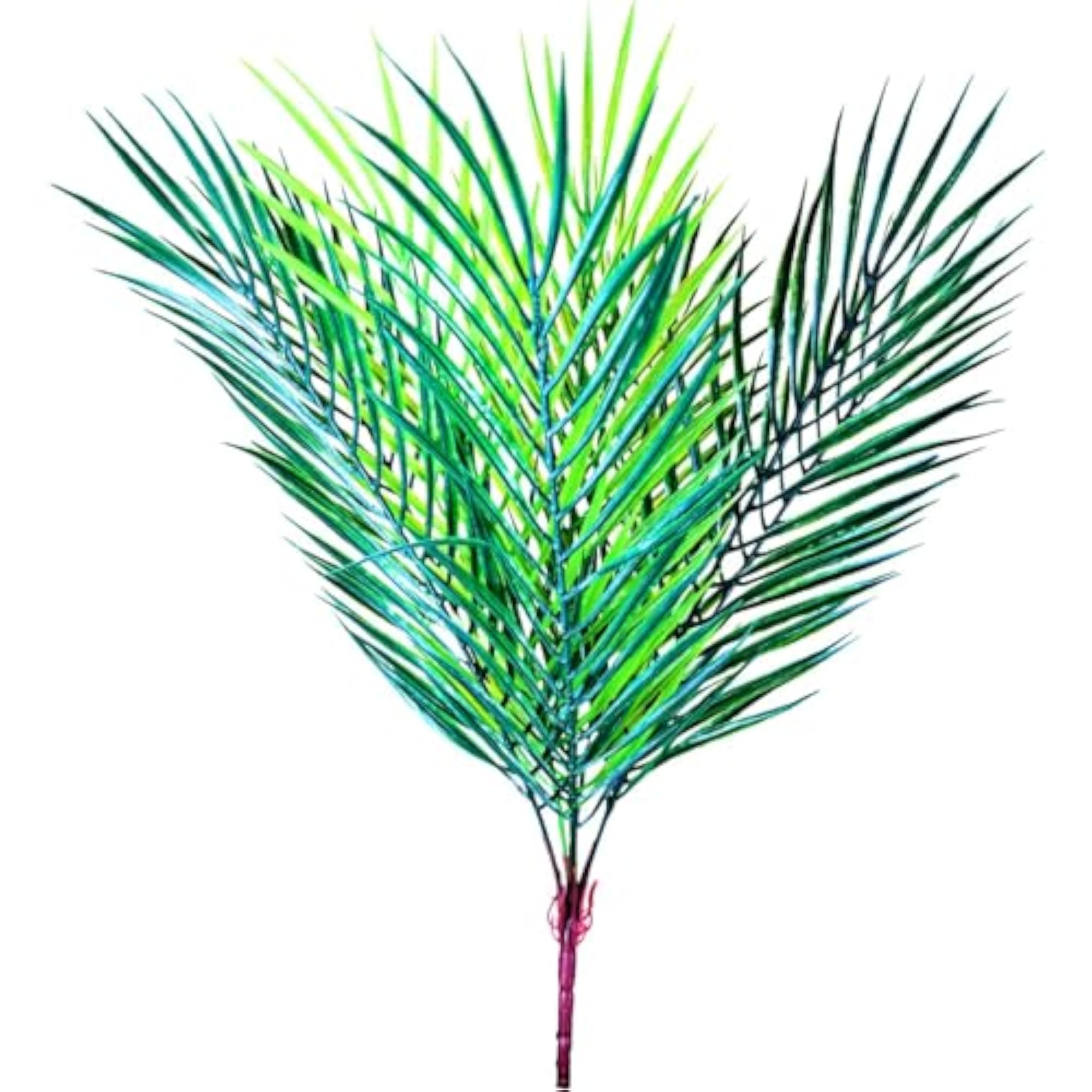 Artificial Plants Palm Leaves Areca for Home Decor