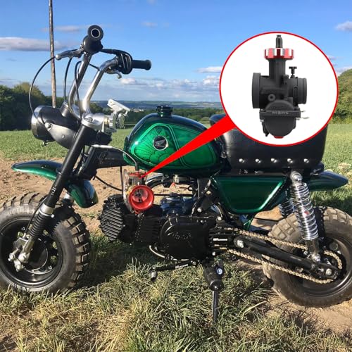 Image of NIBBI Carburetor PWK40 fit Motorcycle Engine with 40mm Carb Jets for DirtBike MiniBike Pit Bike GY6 ATV