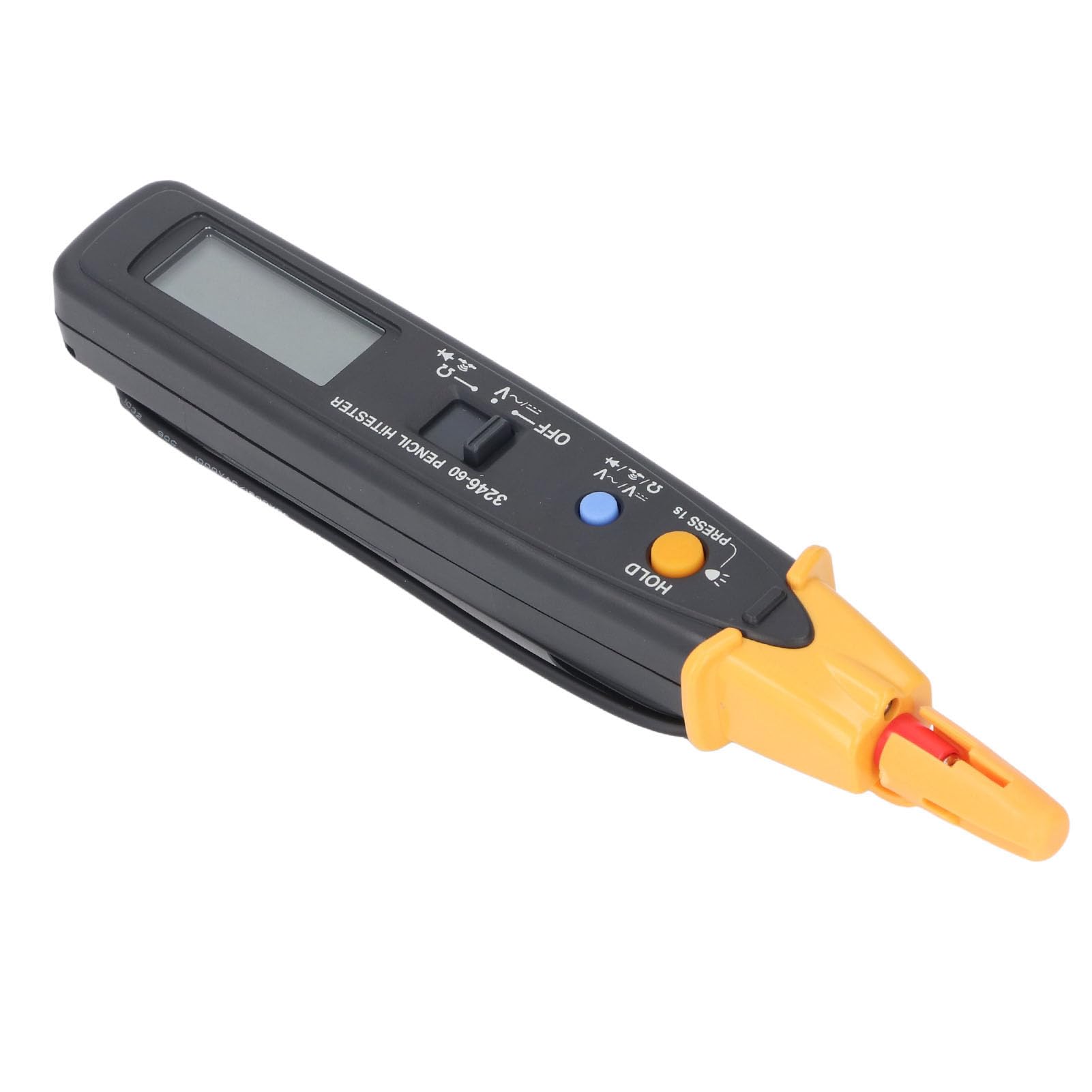 Yosoo Health Gear Multimetro Digitale ABS Tester di Tensione Multimetro Stile Penna 600V 42MΩ Retroilluminazione LCD LED Luce Continuità Controllo Diodi per Riparazioni Manutenzione Elettricisti