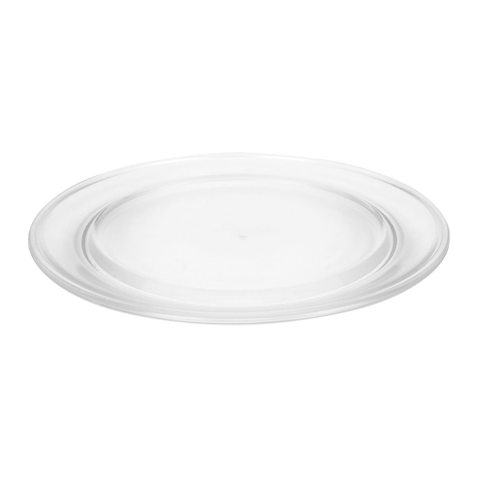 27cm Mikrowellenteller aus Glas Mikrowellengeeigneter Drehteller mit Glatter Oberfläche Robust und Leicht zu Reinigen Ersatz für Mikrowellenherde