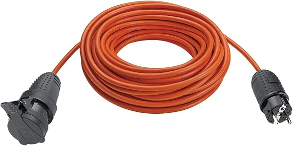 Vimar 0R32394 Prolunga Elettrica Universale Con Cavo Da 20M, 21 X 21 X 8 Cm, Arancione - 5