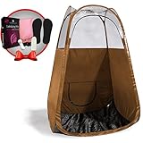 Spray Tan Tent (Bronze) The Best, Bigger Than Others, Folds Easily in 30 Seconds and Has NO Logo On Tent Itself! Professional Sunless Tanning Pop-Up Spraying Booth for Airbrush Art, Makeup & Painting