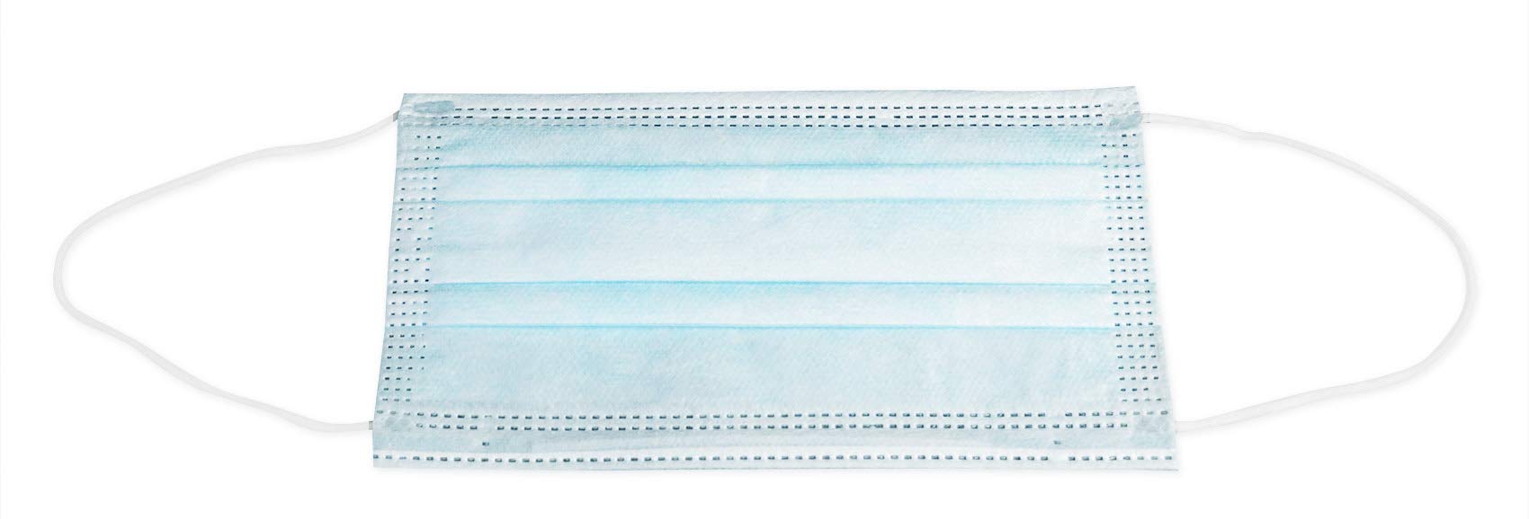 500 Pack/Level 2/3-Ply Disposable Face Mask