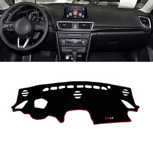 for 2014-2017 Encore Sera with HUD with Lift-up Display UV Center Console Cover Pad Sunshade Anti-Slip Dashboard Mat