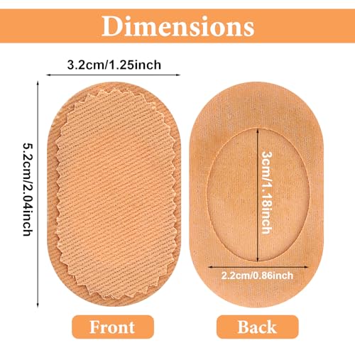 Image of 18 Pcs Bunion Cushions Pads, Self-Adhesive Protector Patches Bunion Pain Relief Pads to Wear with Shoes Foot Callus Patches Foot Blister Pads Guards Protect Feet for Men and Women