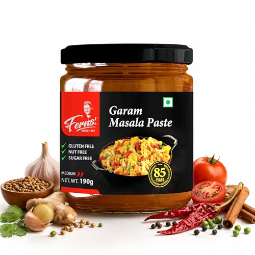 Image of FERNS' GRAM MASALA PASTE 190G| SUITABLE FOR VEG & NONVEG CURRIES|