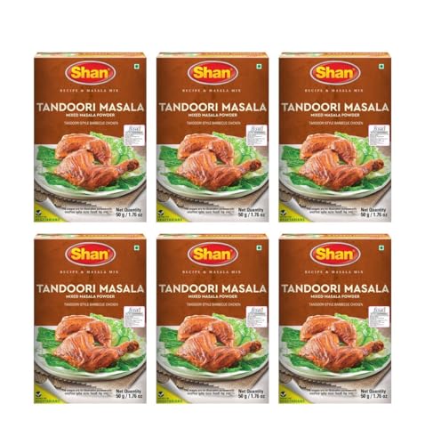 Image of Shan Tandoori Masala, 6 Pack, 6 x 50 g