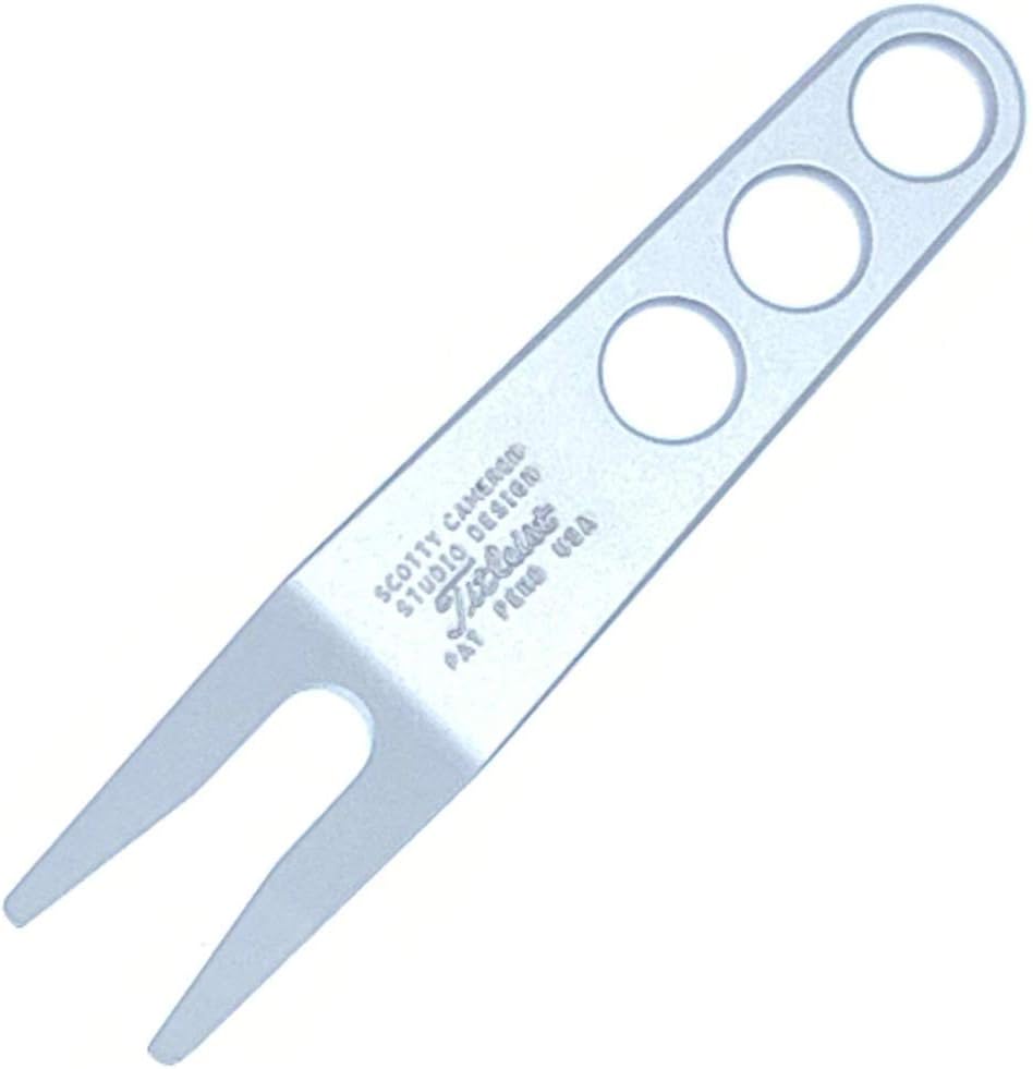 Scotty Cameron Divot Pivot Tool Stamped Logo Aluminum Silver