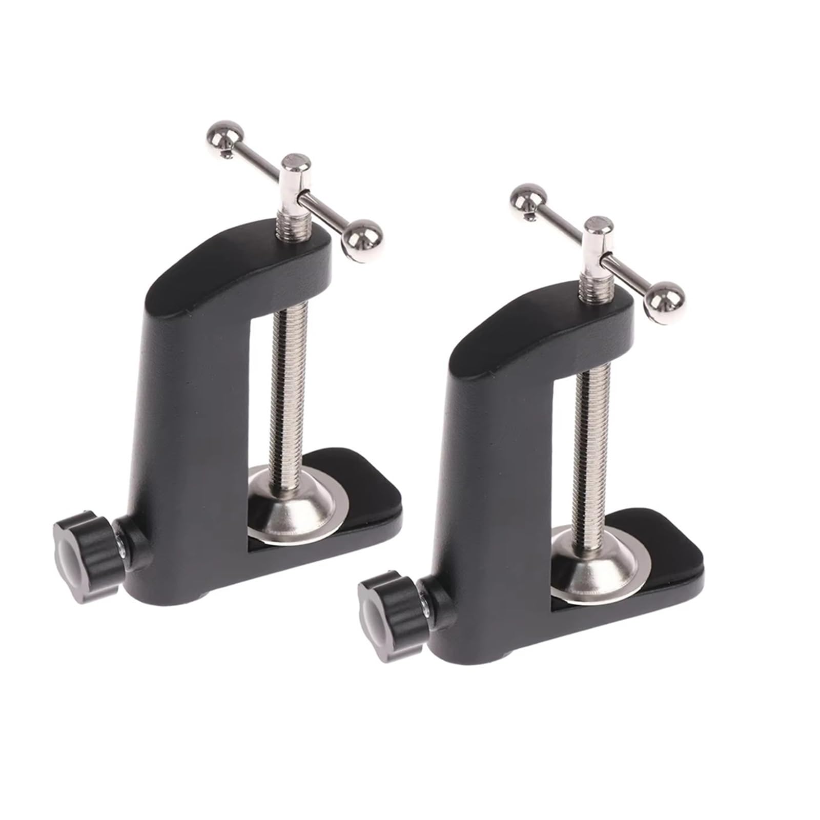 Zbnaeqfjlurt 2Pcs C Shape Table Mounting Clamp For Microphone Suspension Boom(2Pcs)