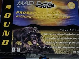 Mad Dog PROWLER 4.1 DSP - Sound card - PCI