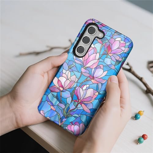 Coque Samsung S23 Plus antichoc évite rayures motif fleurs - 6