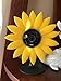 Hide-Your-Cam Yi Home Cam Security Camera Camouflage Cover Skin Case Disguise Protection Decoration Sun Flower Also Fits on Nest Cam