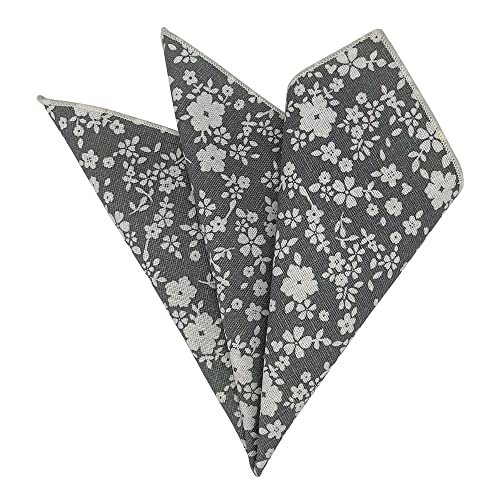 Image of Kebocis Men's Floral Pocket Square Handkerchief for Men