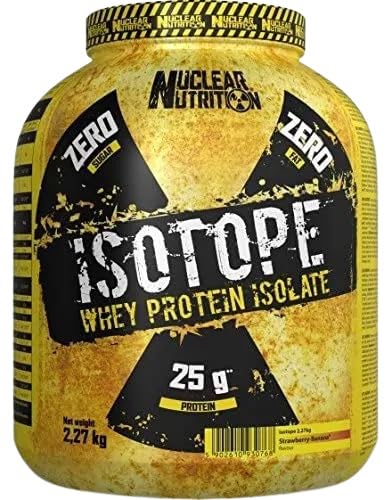 Nuclear Nutrition Isotope Whey Protein Isolate (5lbs Cookies & Cream) - Zero Sugar, Zero Carb, Zero Fat | Build Lean Muscle & Recover Fast | Premium Protein Powder