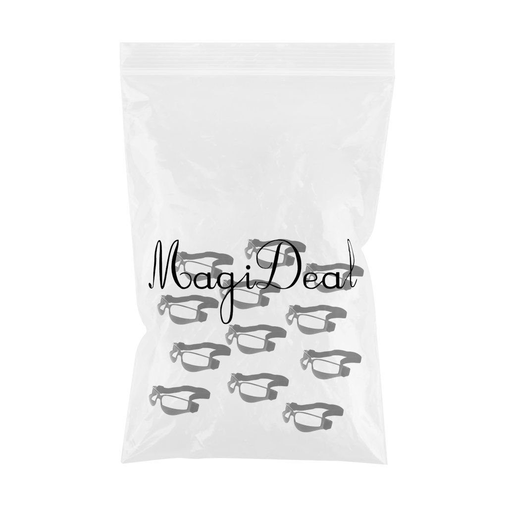 MagiDeal Lot 12pcs Dribble Basketball Lunettes de Entraînement Anti-Basse Lunettes de Sport
