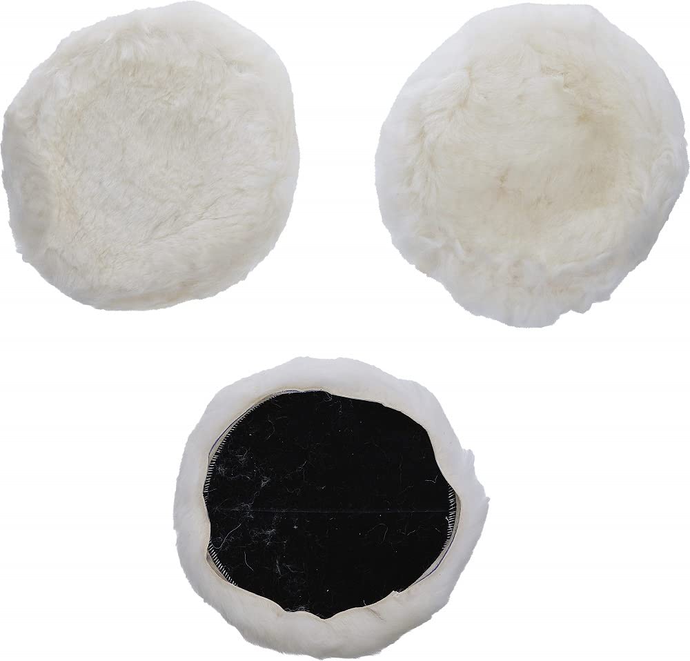 Carrand Polishing Bonnet, 5 to 6 in., PK2