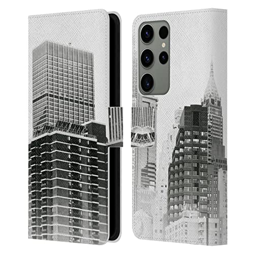 Housse cuir antichoc Haroulita Manhattan avec porte-cartes pour Samsung S23 Ultra 5G
