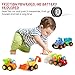 Yiosion Push and Go Friction Powered Cars Construction Vehicles Toy Set Tractor Bulldozer Mixer Truck Dumper for 1 2 3 Year Old Baby Toddlers Boys Gifts
