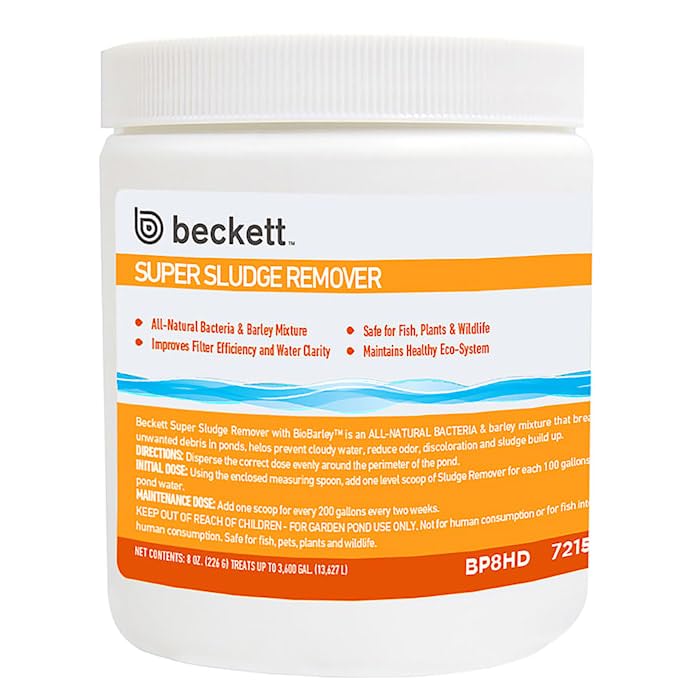 Beckett 7215710 Crystal Pond Clarifier with Bio Barley - Quantity 1