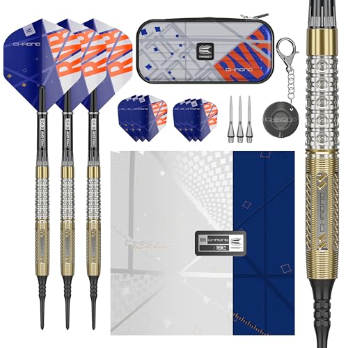 Target Darts Raymond Van Barneveld Chrono Softdarts, 95{3ee42b5069d4a89821c56314a8519ac7b90f709346fc414943d97838aa19a1a7} Tungsten Dart Set, 18G | Enthält Dart Case Takoma Wallet & Prfi Dart Zubehör, Pixel Softdartspitzen, Softdarts E-Dart Target Darts Raymond Van Barneveld Chrono Softdarts, 95{3ee42b5069d4a89821c56314a8519ac7b90f709346fc414943d97838aa19a1a7} Tungsten Dart Set, 18G | Enthält Dart Case Takoma Wallet & Prfi Dart Zubehör, Pixel Softdartspitzen, Softdarts E-Dart
