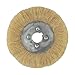 HanOaki Industrial Soft Copper Wire Brush Polishing Wheel 100-250mm Ultra-Fine 0.15mm Grinding Metal Deburr Rust Paint Removal for High-Speed Polishing Machines(200mmx32mm)