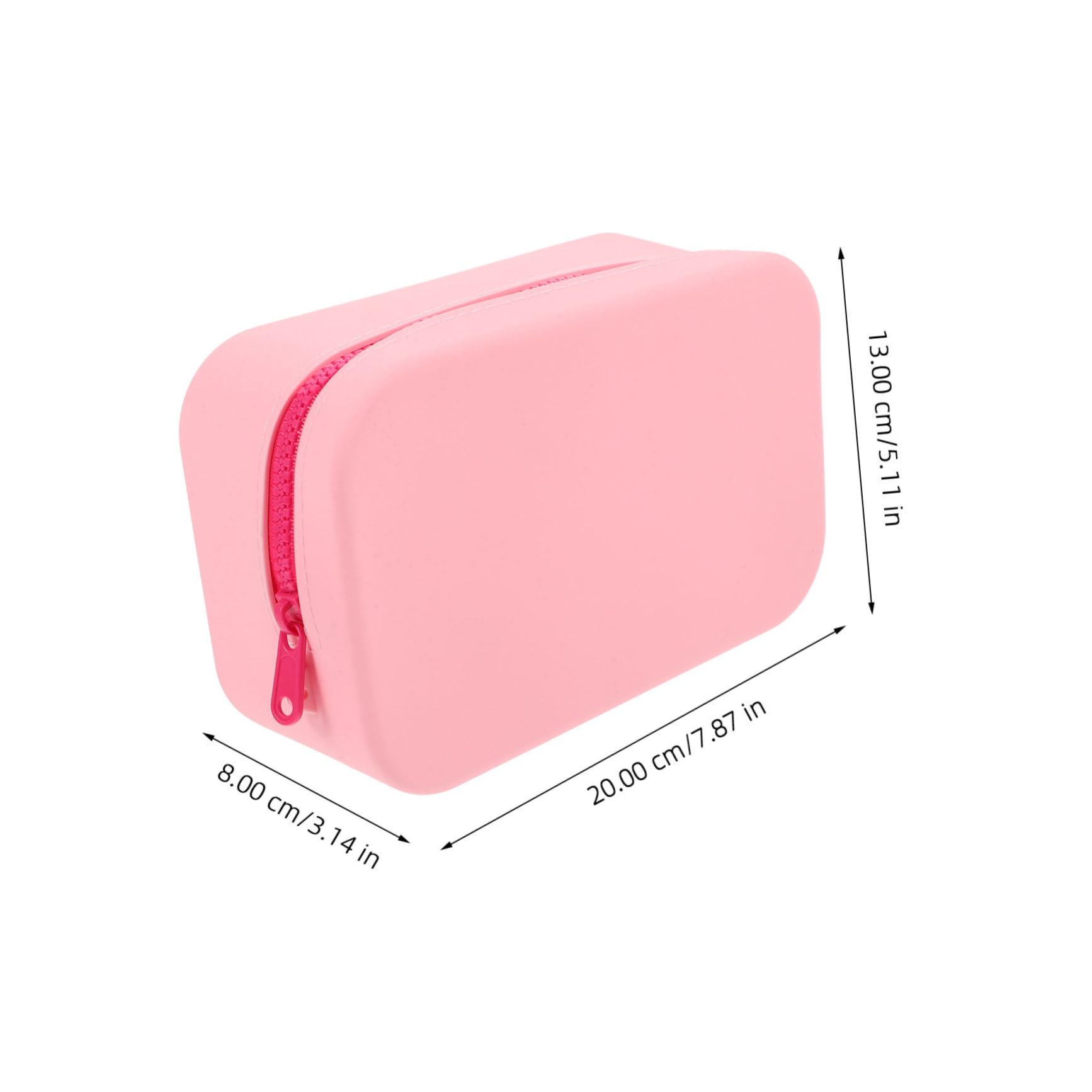 Didiseaon 4 Uds Bolsa De Cosméticos De Silicona Bolsa De Maquillaje De Silicona Bolsa De Cosméticos Bolsas De Aseo para Viajar Estuche para Brochas De Maquillaje Organizador De Brochas De