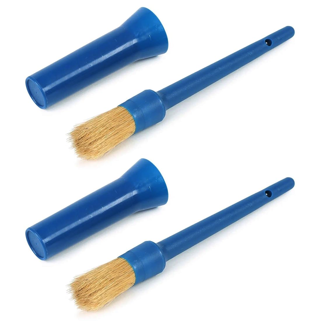 2pcs Spazzola per zoccoli di cavallo Spazzola per zoccoli con cappuccio in pelo di maiale Spazzola per zoccoli per cura degli zoccoli