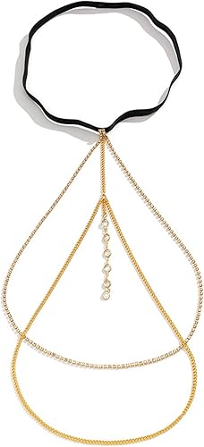 Miniatura 3 de Sexy Beach Multi-layere Leg Chain Crystal Thigh Chain Jewelry Summer Rhinestone Thigh Leg Chain Bikini Body Thigh Chain Jewelry for Women