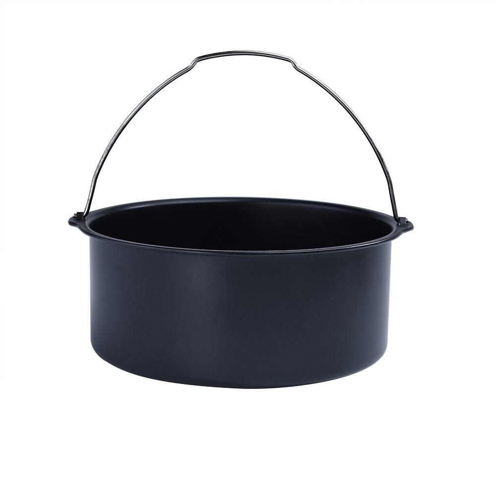Kit di Accessori per friggitrice, Kit di Parti per friggitrice ad Aria Multifunzione Universale 6 in 1 per Barbecue, Cucina