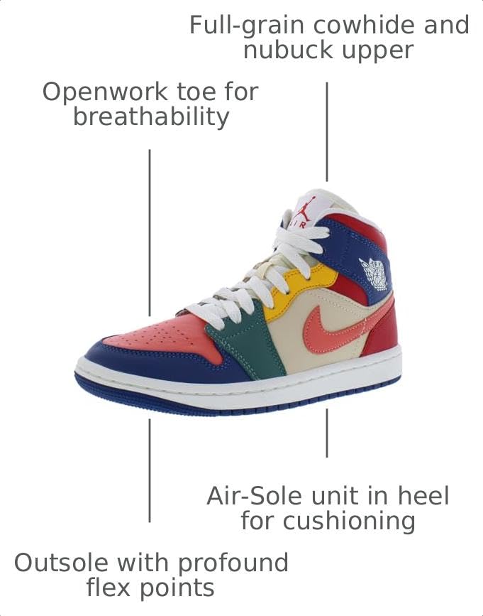 Image of Nike Women's Air Jordan 1 Mid SE Sneaker
