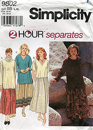 Simplicity 9802 patron de couture pour tenues d'intérieur cocooning