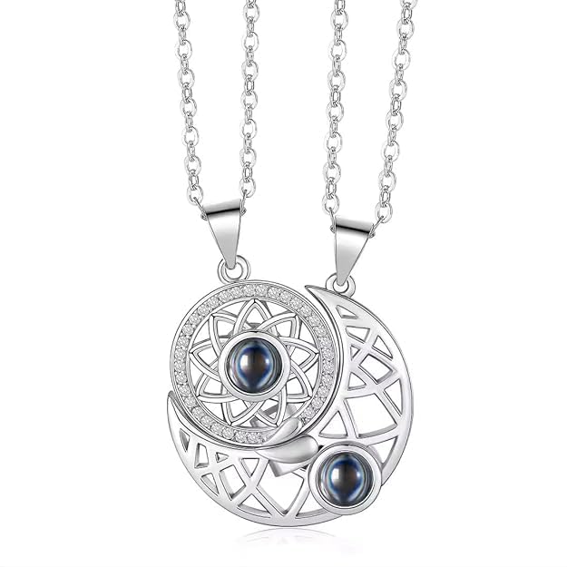 Chain Pendant Necklace For Couple Golden Sun Design Menatic Pendant For Men Women For Her Him Gifts for Boyfriend & Husband | Gift for Diwali, Christmas, Marriage, Birthday Chain Pendant Necklace For Couple Golden Sun Design Menatic Pendant For Men Women For Her Him Gifts for Boyfriend & Husband | Gift for Diwali, Christmas, Marriage, Birthday