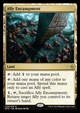 Magic The Gathering - Ally Encampment (228/274) - Battle for Zendikar