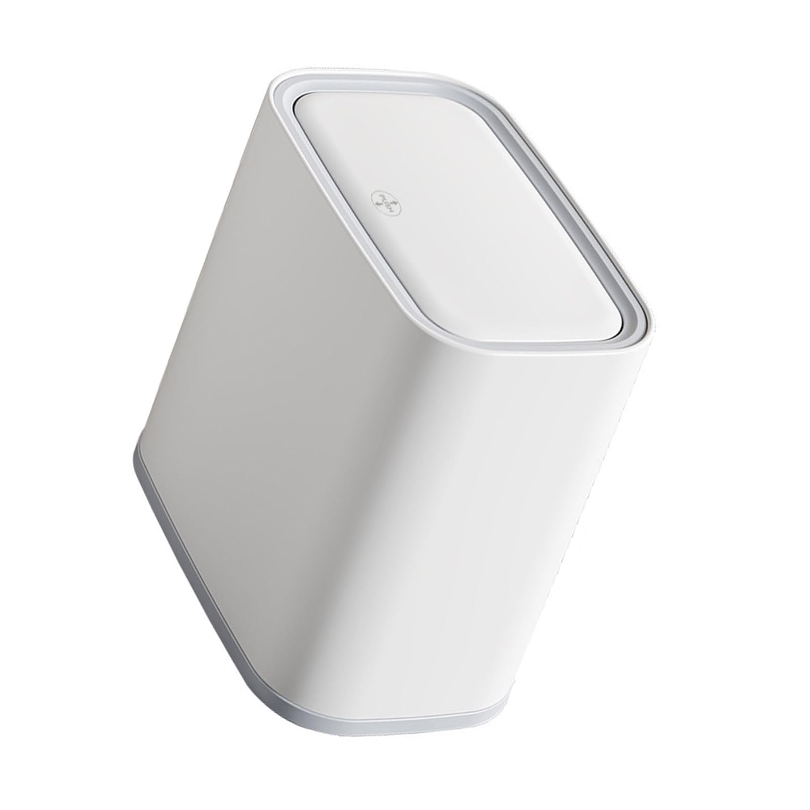 Hsyzygian Odors Proof Kitchen Trash Can with Vacuum Adsorption Technology NonSlip Base for Home Sealed Lid Waste Basket