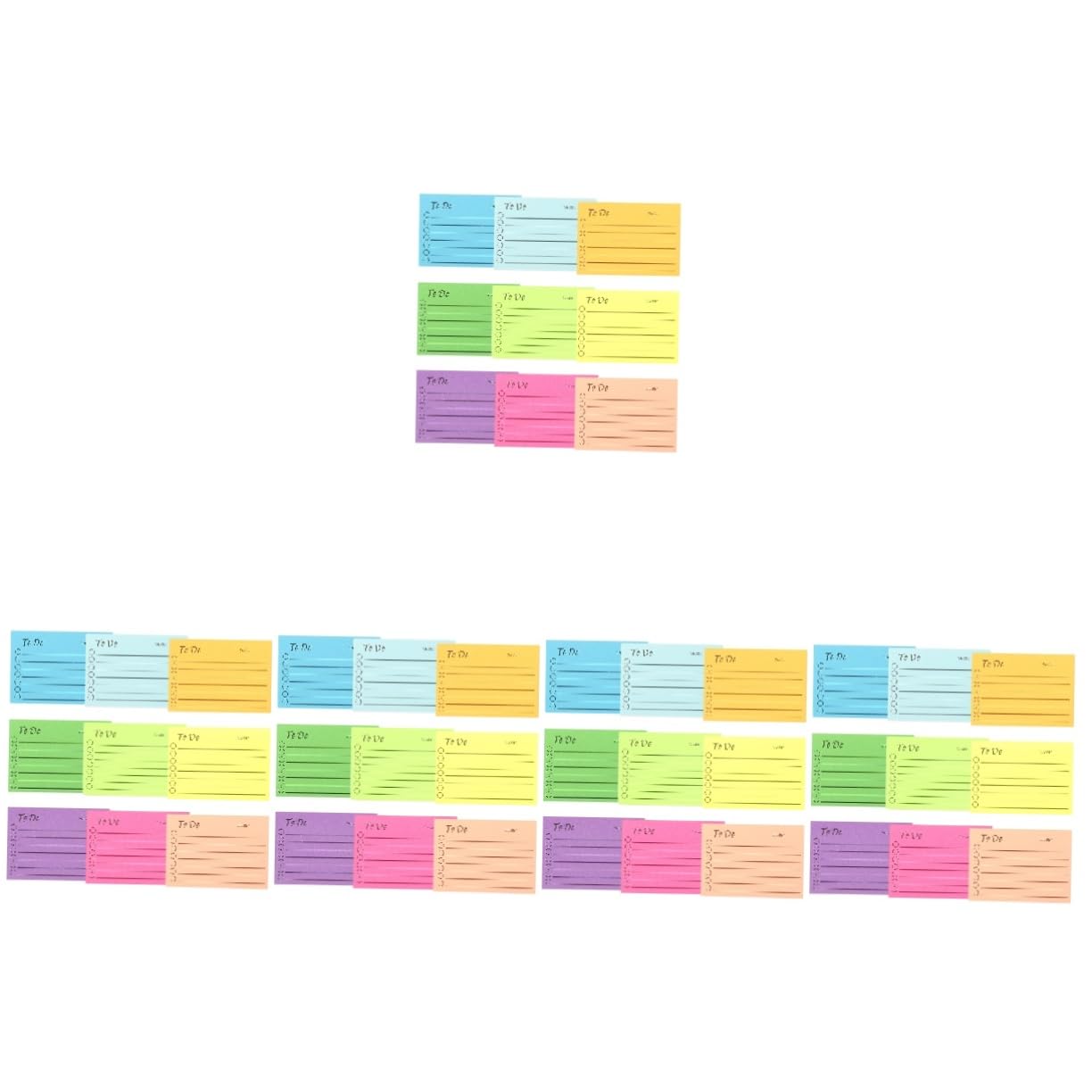 Tofficu 5 Juegos Notas Adhesivas Fluorescentes Blocs De Notas Escolares Pegatinas Autoadhesivas Para Notas Marcapáginas Bookmark Blocs De Notas De Uso Diario Memorándum Pegatinas 9 Uds * 5