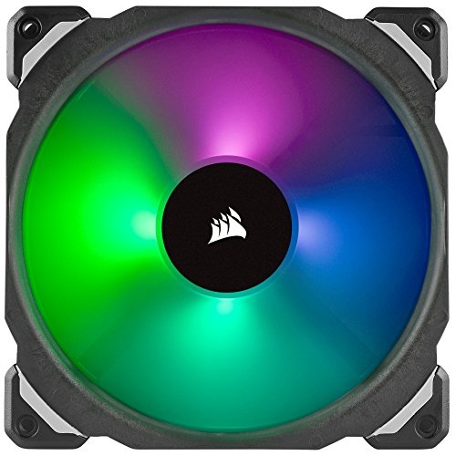 Corsair Ml140 Pro 140Mm Premium Magnetic Levitation Rgb Led Pwm Fan With Lighting Node Twin Pack (Co-9050078-Ww) #TOP1
