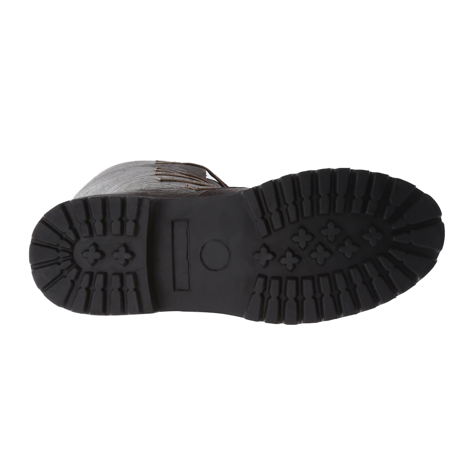 Stivali Equitazione Con Punta Tonda (38-48), Stivali Steampunk, Fibbia Per Cintura, Antiscivolo/Impermeabile, Fatto A Mano/Tacco Basso (1-3 Cm), Per Primavera/Inverno/Unisex,42,Brown