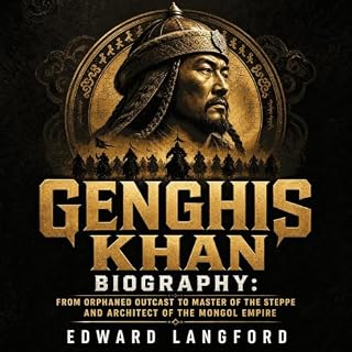 Genghis Khan Biography: From Orphaned Outcast to Master of the Steppe and Architect of the Mongol Empire cover art