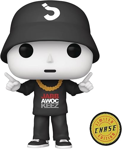 Miniatura 6 de Iconos Jabbawockeez (traje negro) Chase Funko Pop! Figura de vinilo (incluido con funda protectora compatible con caja pop)