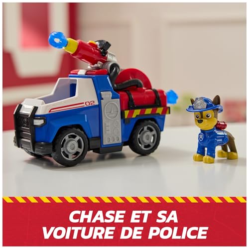 Figurine et véhicule Paw Patrol Pat’Patrouille Fire Rescue Chase - vue 7