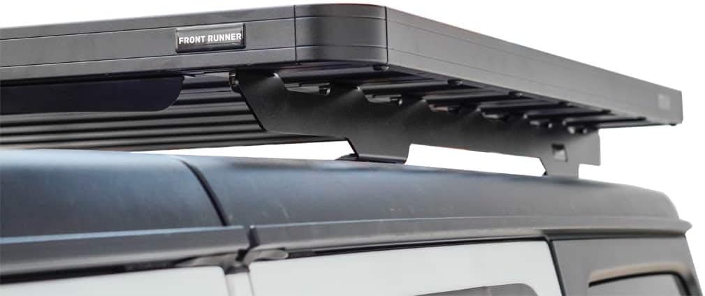 Front Runner Extreme Slimline II 1/2 Roof Rack Kit Compatible with Jeep Wrangler JL 4 Door (2018-Current)